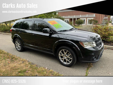 2013 Dodge Journey for sale at Clarks Auto Sales in Connersville IN