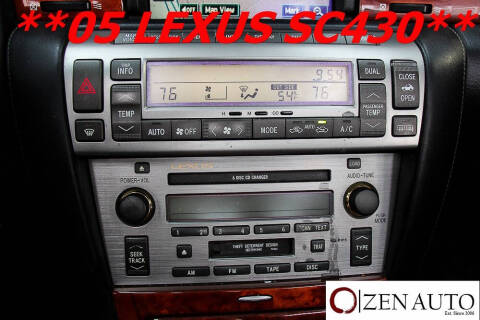 2005 Lexus SC 430