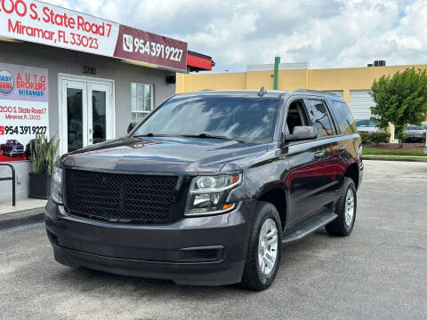 2018 Chevrolet Tahoe for sale at Easy Deal Auto Brokers in Hollywood FL