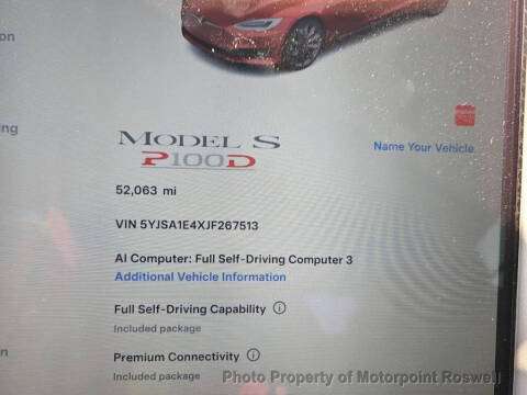 2018 Tesla Model S P100D
