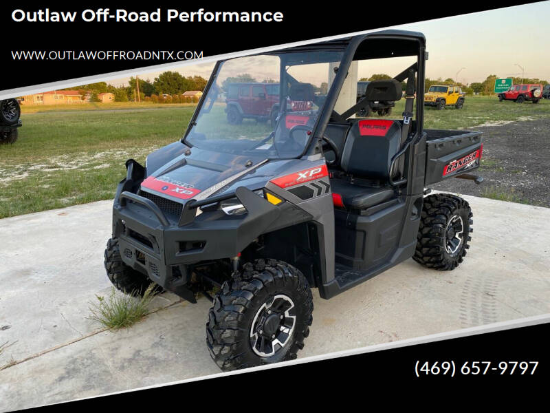  Polaris Ranger900XP for sale at Outlaw Off-Road Performance in Sherman TX
