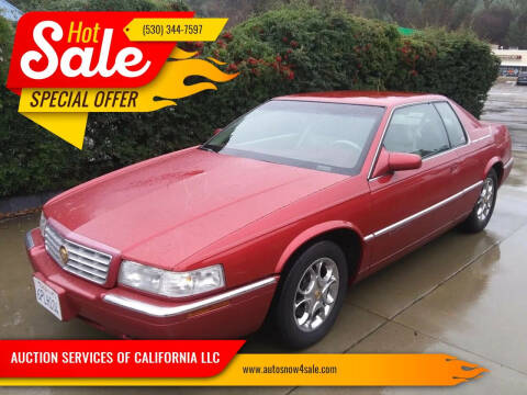 1999 Cadillac Eldorado for sale at Autosnow4sale.com in El Dorado CA