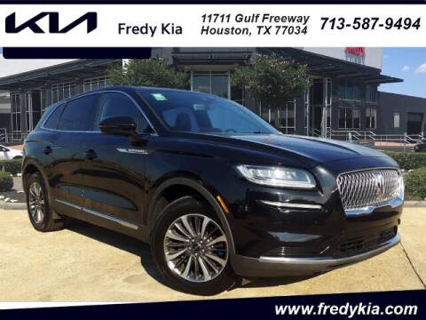 2021 Lincoln Nautilus for sale at FREDY USED CAR SALES in Houston TX