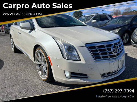 2014 Cadillac XTS for sale at Carpro Auto Sales in Chesapeake VA