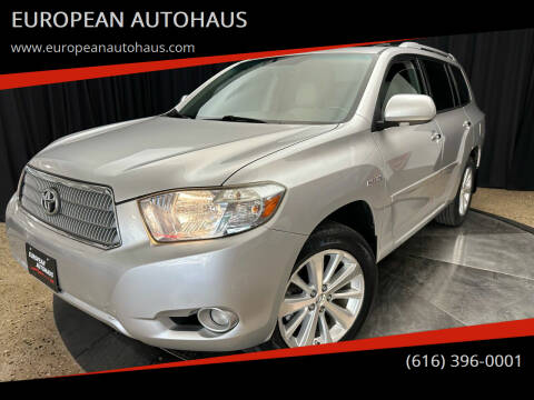 2009 Toyota Highlander Hybrid for sale at EUROPEAN AUTOHAUS in Holland MI