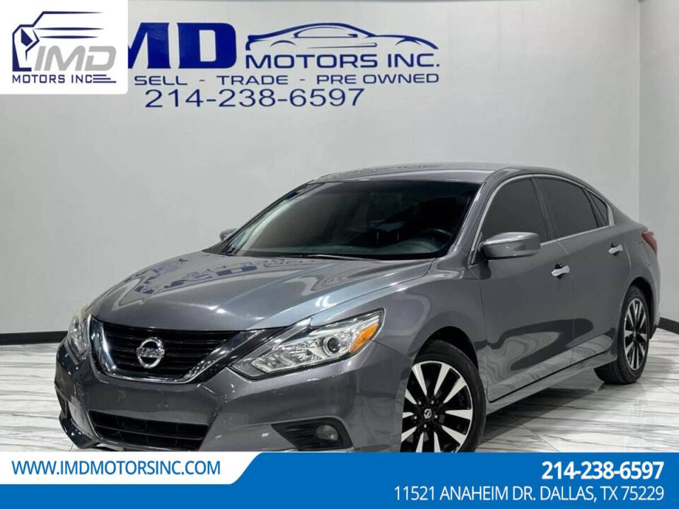 2018 Nissan Altima for sale at IMD MOTORS, INC in Dallas, TX