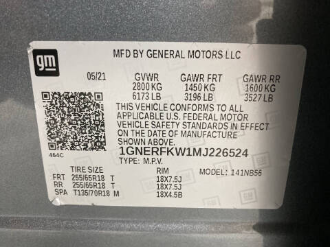 2021 Chevrolet Traverse LS