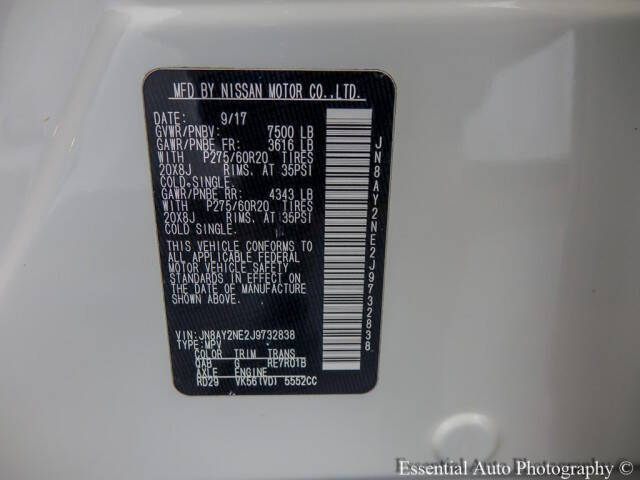 2018 Nissan Armada Platinum