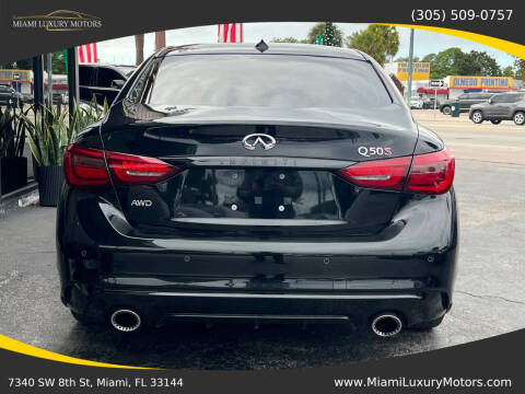 2023 Infiniti Q50 Red Sport 400