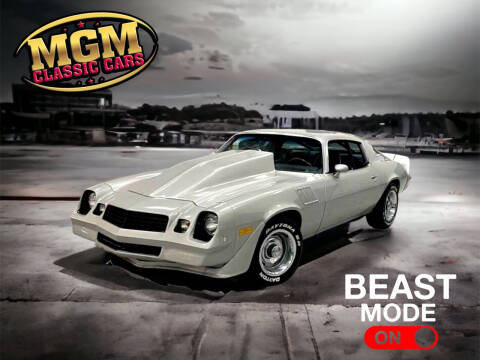 1979 Chevrolet Camaro for sale at MGM CLASSIC CARS in Addison IL