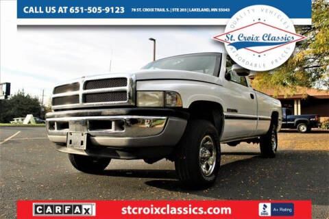 1995 Dodge Ram Pickup 1500 for sale at St. Croix Classics in Lakeland MN
