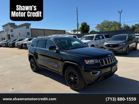 2020 Jeep Grand Cherokee for sale at Shawn's Motor Credit in Houston TX