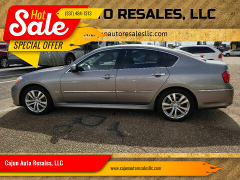 2008 Infiniti M35 for sale at Cajun Auto Resales, LLC in Lafayette LA