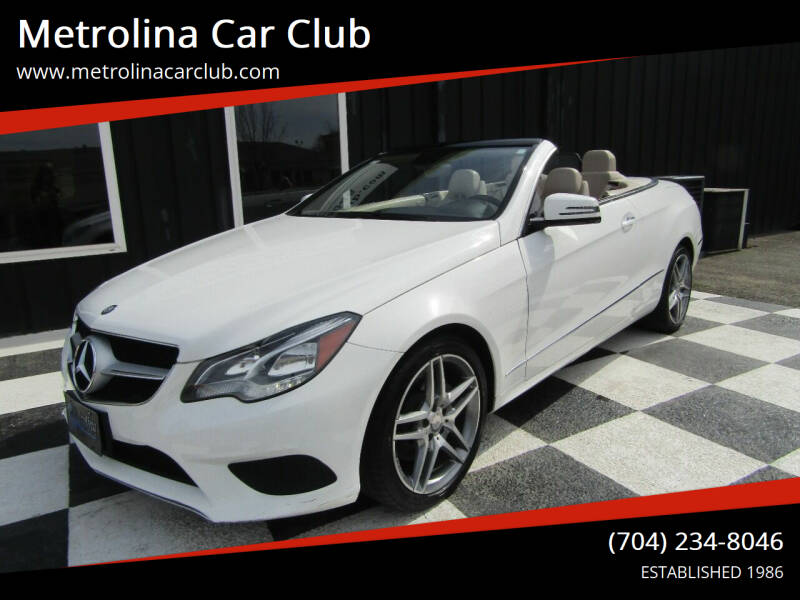 2014 Mercedes-Benz E-Class for sale at Metrolina Car Club in Matthews NC