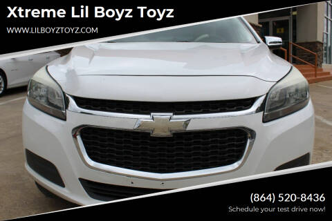 2015 Chevrolet Malibu for sale at Xtreme Lil Boyz Toyz in Greenville SC