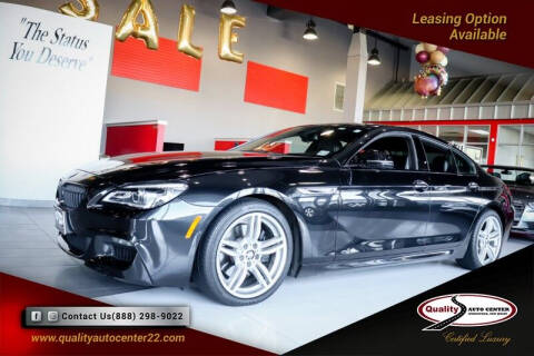 2017 BMW 6 Series for sale at Quality Auto Center in Springfield NJ
