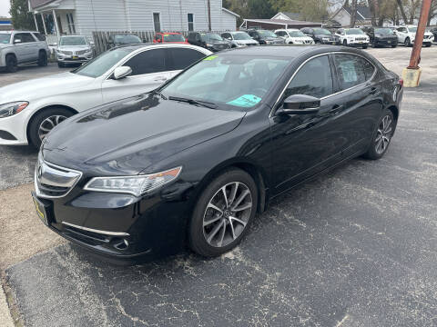2015 Acura TLX for sale at PAPERLAND MOTORS in Green Bay WI