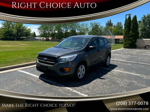 2017 Ford Escape for sale at Right Choice Auto in Boise ID