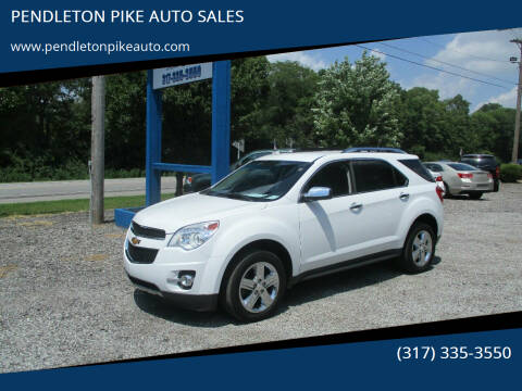 2015 Chevrolet Equinox for sale at PENDLETON PIKE AUTO SALES in Ingalls IN