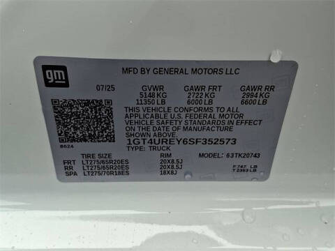 2025 GMC Sierra 2500HD