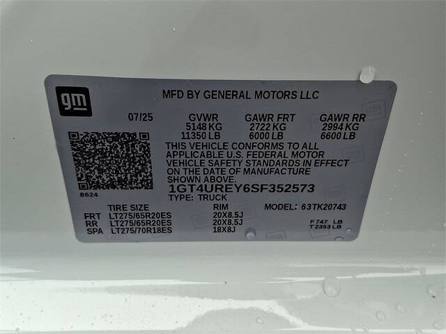 2025 GMC Sierra 2500HD