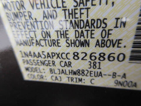 2012 Nissan Maxima
