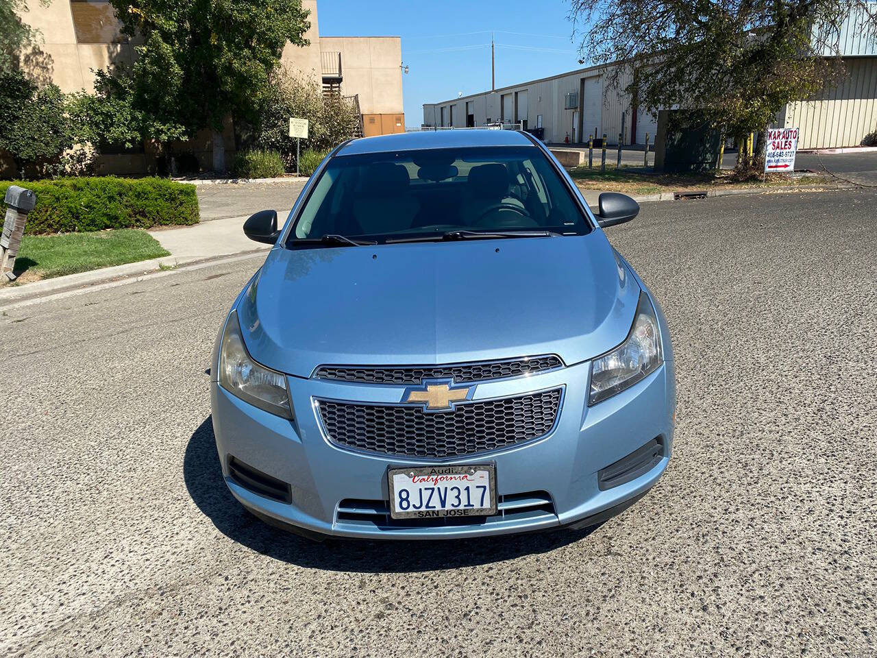 2012 Chevrolet Cruze for sale at Kar Auto Sales in Tracy, CA