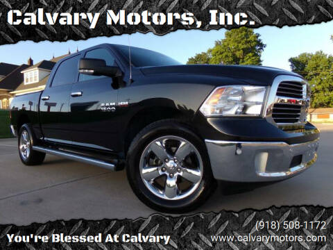 2017 RAM 1500 for sale at Calvary Motors, Inc. in Bixby OK