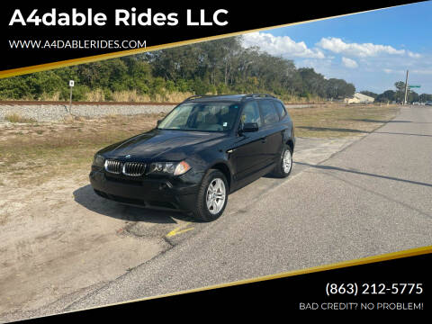 2004 BMW X3 for sale at A4dable Rides LLC in Haines City FL