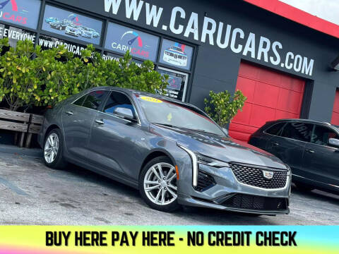 2021 Cadillac CT4 for sale at CARUCARS LLC in Miami FL