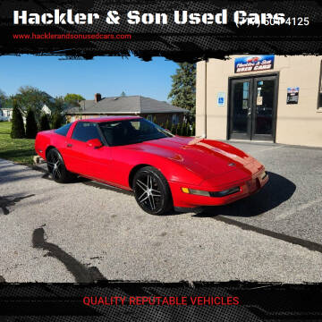 1991 Chevrolet Corvette for sale at Hackler & Son Used Cars in Red Lion PA