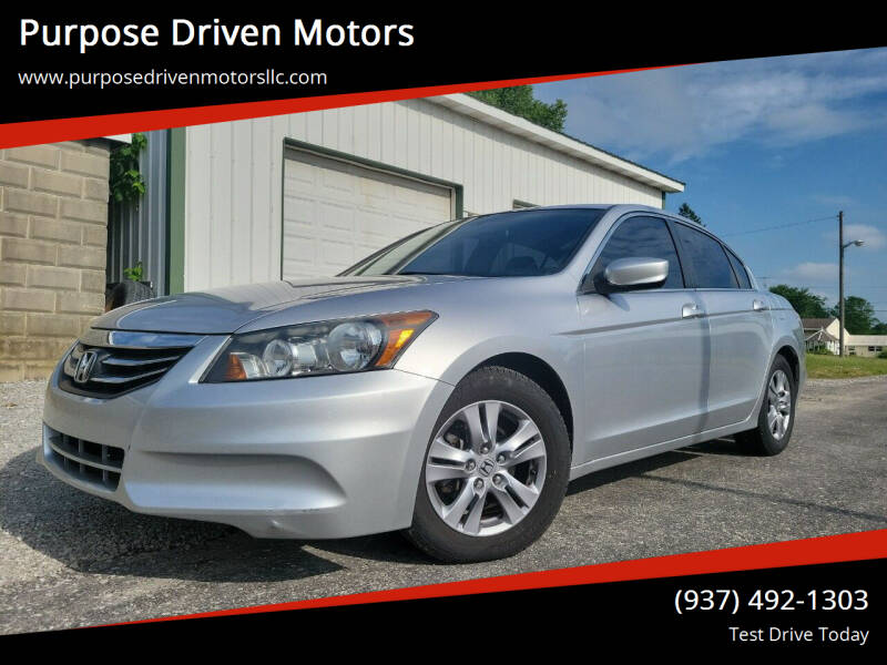 2012 Honda Accord for sale at Purpose Driven Motors in Sidney OH