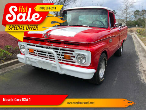 1964 Ford F-100 for sale at MUSCLE CARS USA1 in Murrells Inlet SC