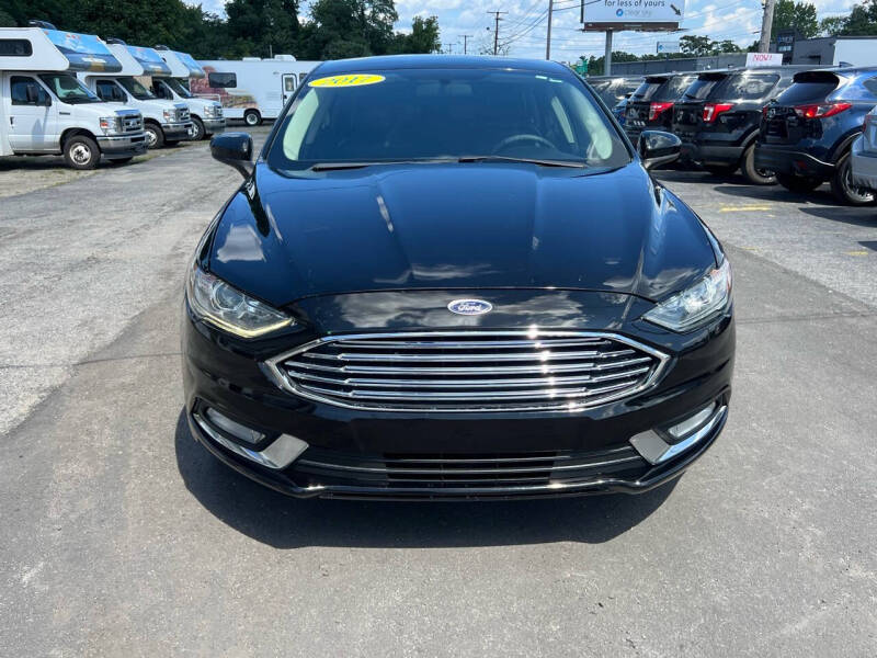 Used 2017 Ford Fusion Hybrid SE with VIN 3FA6P0LU4HR356697 for sale in Worcester, MA