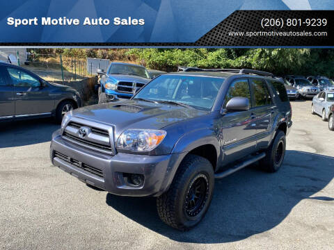 2006 Toyota 4Runner for sale at Sport Motive Auto Sales in Seattle WA
