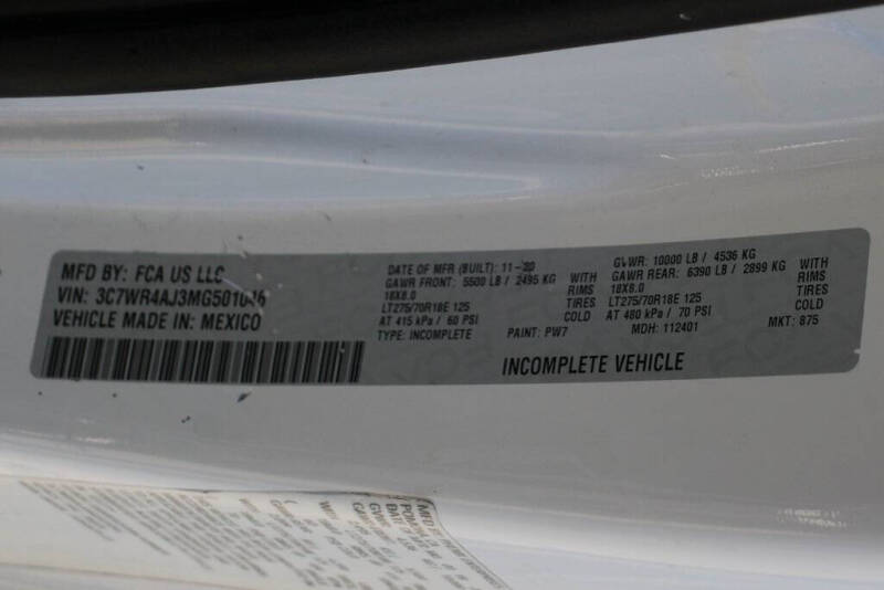 2021 RAM 2500 Tradesman