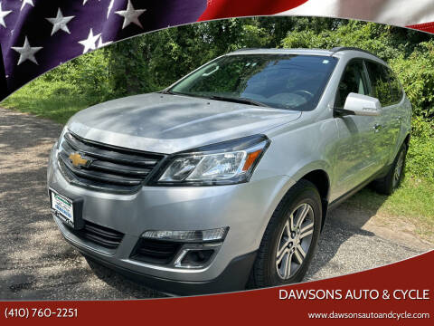 2017 Chevrolet Traverse for sale at Dawsons Auto & Cycle in Glen Burnie MD