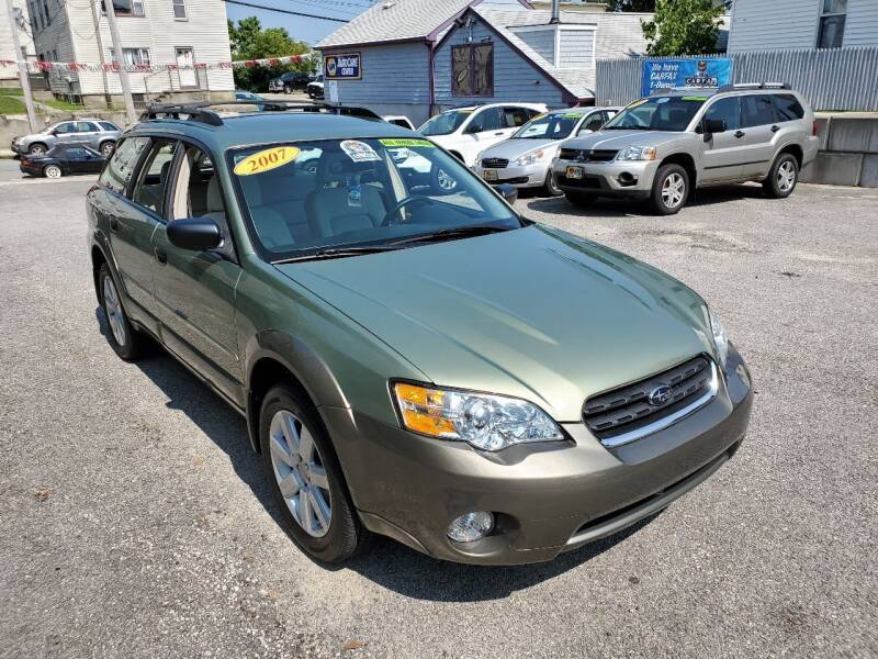 2007 Subaru Outback for sale at Fortier's Auto Sales & Svc in Fall River MA