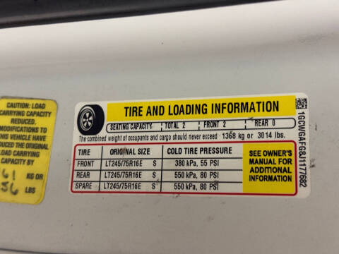 2018 Chevrolet Express 2500