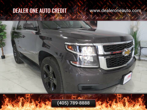 2017 Chevrolet Tahoe for sale at Dealer One Auto Credit in Oklahoma City OK