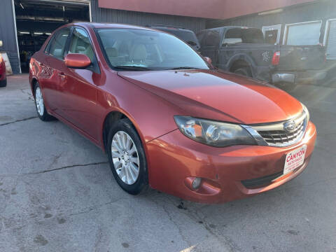 2009 Subaru Impreza for sale at Canyon Auto Sales LLC in Sioux City IA