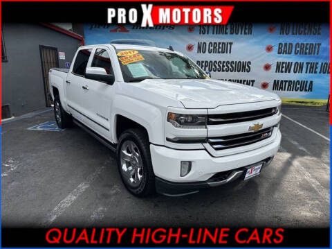 2017 Chevrolet Silverado 1500 for sale at Pro X Motors in South Gate CA