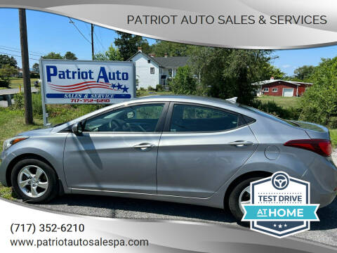 2015 Hyundai Elantra for sale at Patriot Auto Sales & Services in Fayetteville PA