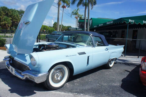 1957 Ford Thunderbird for sale at Dream Machines USA in Lantana FL