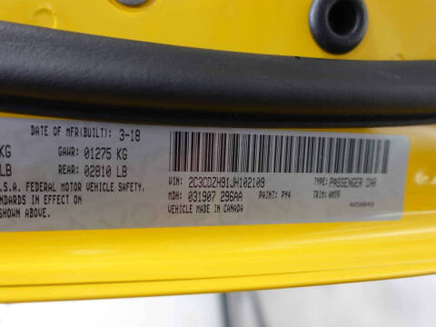 2018 Dodge Challenger SRT Demon