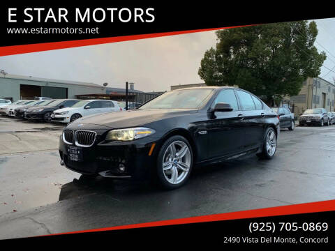 2016 BMW 5 Series for sale at E STAR MOTORS in Concord CA