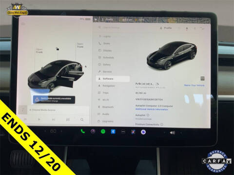 2019 Tesla Model 3 Standard Range Plus