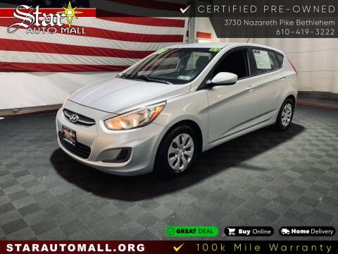 2017 Hyundai Accent for sale at Star Auto Mall in Bethlehem PA
