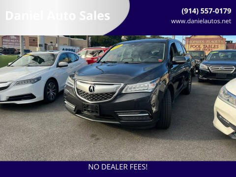 2016 Acura MDX for sale at Daniel Auto Sales in Yonkers NY