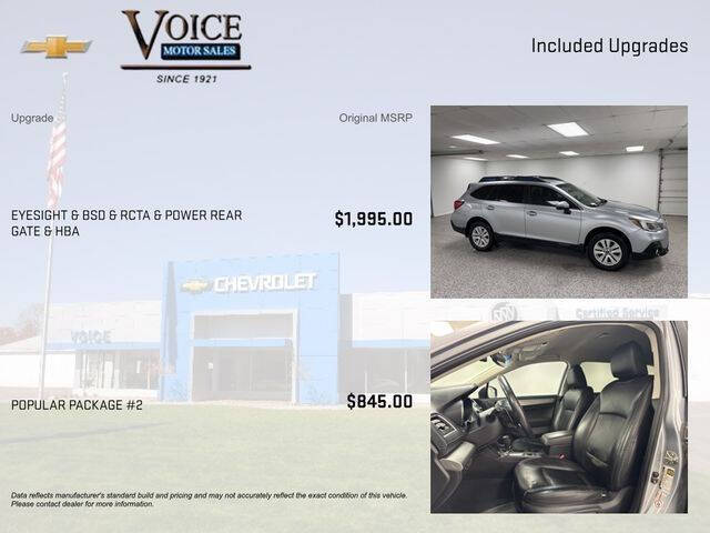 2018 Subaru Outback 2.5i Premium